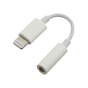 کابل هندزفری آیفون۷-Lightning to Headphone Jack adapter