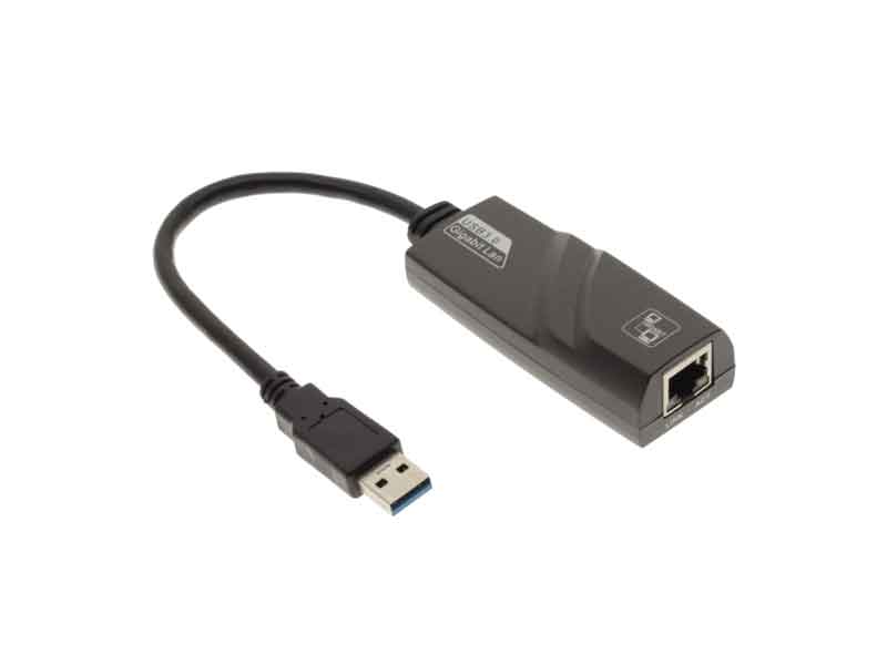 تبدیل USB3.0 به LAN | کارت شبکه USB 3 | مبدل USB 3.0 to ethernet | تبدیل lan به usb |