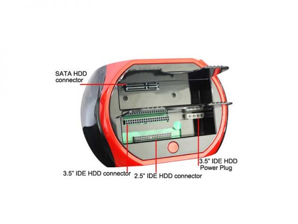 داکت هارد IDE و SATA ای نت-USB 2 IDE&SATA HDD Docking