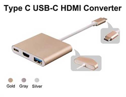 تبدیل تایپ سی به HDMI USB 3.0 Type C