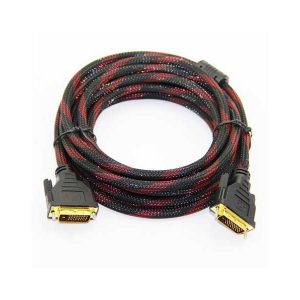 خرید و قیمت کابل DVI مدل enet یک کابل کاربردی دارای دو سر نری دی وی آی برای اتصال به پورت DVI کارت گرافیک و مانیتور برند enet در متراژ 1.5 و 3 متری.