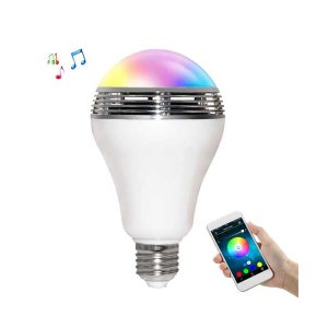اسپیکر لامپی بلوتوثی Smart Bulb LED Light with Bluetooth