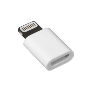 تبدیل لایتنینگ آیفون به میکرو یو اس بی Lightning to micro USB