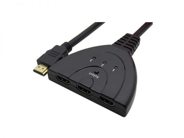 سوئیچ 3 پورت HDMI | سوییچ 3 به 1 HDMI | سوییچ HDMI کابلی | بهترین سوئیچ HDMI | قیمت انواع سوئیچ اچ دی ام ای | خرید سوییچ HDMI |