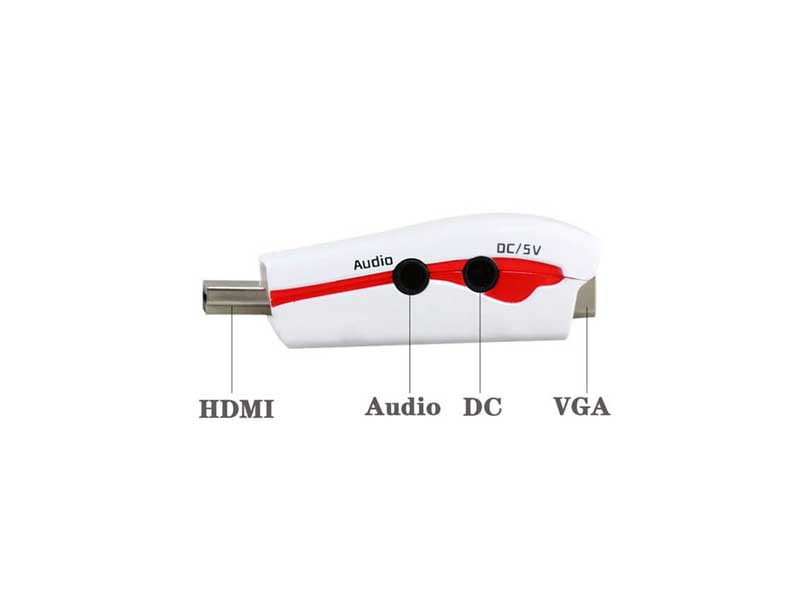 تبدیل HDMI به VGA با صدا برق دار