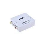 خرید و قیمت تبدیل av به hdmi مدل mini یک مبدل کارآمد برای اتصال hdmi به تلویزیون قدیمی میباشد که به آن تبدیل ای وی به hdmi هم گفته میشود.