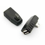 تبدیل میکرو USB به USB مادگی ۹۰ درجه | تبدیل نری میکرو USB | تبدیل ۹۰ درجه OTG