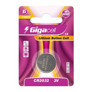 باتری سکه ای 2032 گیگاسل | باتری Gigacell CR2032 | باتری 2032 گیگاسل | بهترین باتری سکه ای 2032 | باتری سکه ای ارزان | قیمت باتری سکه ای گیگاسل 2032 |