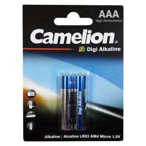 باتری نیم قلم کملیون دیجی آلکالاین | باتری Camelion Digi Alkaline 2 | بهترین باتری نیم قلم کملیون | قویترین باتری نیم قلم Camelion | قیمت باتری نیم قلم Camelion |