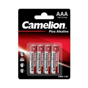 باتری نیم قلم کملیون AAA | باتری Camelion AAA | باتری کملیون Plus Alkaline AAA | قیمت باتری کملیون نیم قلمی | خرید باتری AAA کملیون | ای خرید