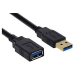 کابل افزایش طول usb3 | کابل افزایش طول usb کوتاه | کابل افزایش طول 1.5 متری | کابل نری مادگی USB3 | کابل usb نری به مادگی | قیمت کابل افزایش طول usb3 |.