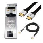 کابل HDMI فلت 2 متری سونی | کابل HDMI فلت SONY | کابل اچ دی ام ای سونی | کابل HDMI 4k SONY | فروشگاه اینترنتی ای خرید