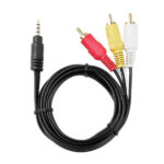 کابل 1 به 3 صدا و تصویر AUX به AV | کابل 1 به 3 صدا و تصویر | کابل AUX به AV | کابل صدای 1 به 3 | کابل صدای یک به سه | ای خرید.